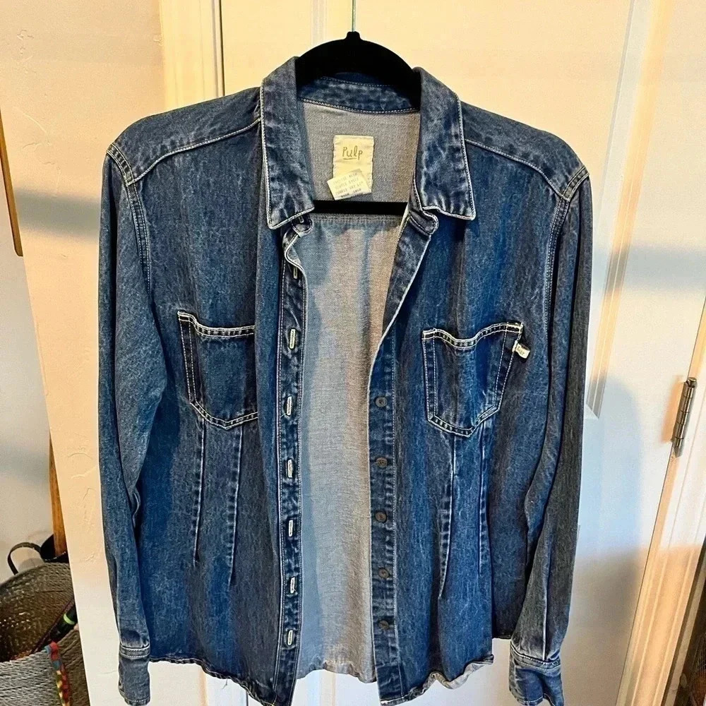 ~Pulp~ Denim Shirt - Medium